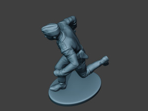 german tank crew unit ww2 run gtc1 Modello di stampa 3D