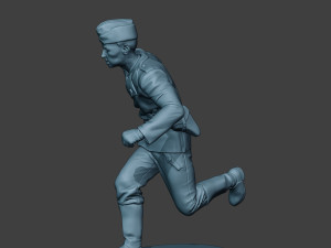 german tank crew unit ww2 run gtc1 Modello di stampa 3D