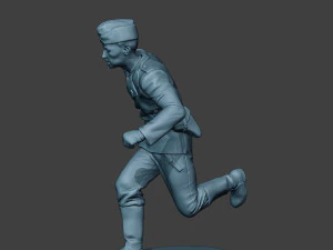 german tank crew unit ww2 run gtc1 3D Print Model