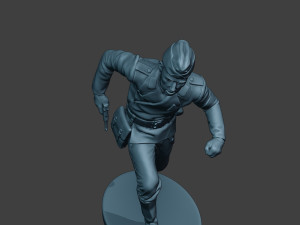 german tank crew unit ww2 run gtc1 Modello di stampa 3D