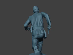 german tank crew unit ww2 run gtc1 3D Print Model