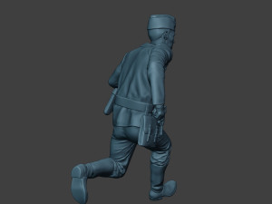 german tank crew unit ww2 run gtc1 Modello di stampa 3D