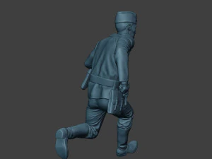 german tank crew unit ww2 run gtc1 3D Print Model