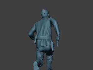 german tank crew unit ww2 run gtc1 Modello di stampa 3D