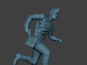 german tank crew unit ww2 run gtc1 3D Print Model