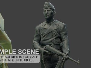 german tank crew unit ww2 guard gtc1 Model do druku 3D