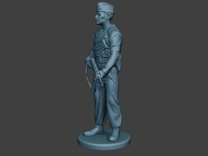 german tank crew unit ww2 guard gtc1 Model do druku 3D