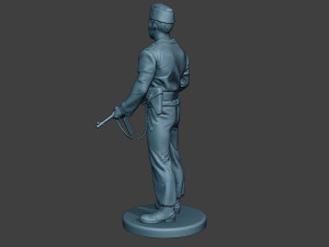 german tank crew unit ww2 guard gtc1 Model do druku 3D