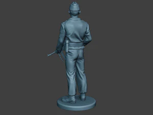 german tank crew unit ww2 guard gtc1 3D Print Model