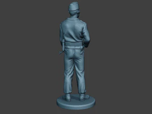 german tank crew unit ww2 guard gtc1 3D Print Model