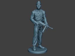 german tank crew unit ww2 guard gtc1 Model do druku 3D