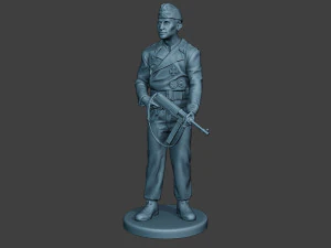 german tank crew unit ww2 guard gtc1 3D Print Model