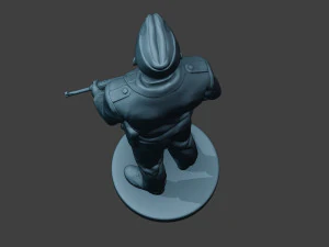 german tank crew unit ww2 guard gtc1 3D Print Model