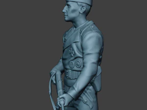 german tank crew unit ww2 guard gtc1 3D Print Model