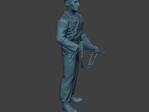 german tank crew unit ww2 guard gtc1 3D Print Model