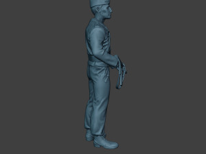 german tank crew unit ww2 guard gtc1 Model do druku 3D