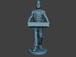 german tank crew unit ww2 carring gtc1 3D Print Model