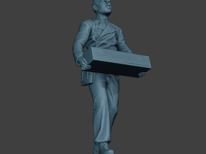 german tank crew unit ww2 carring gtc1 Modello di stampa 3D