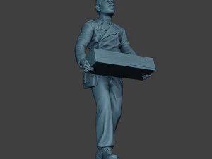 german tank crew unit ww2 carring gtc1 3D Print Model