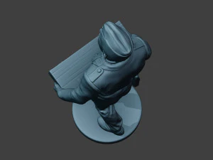 german tank crew unit ww2 carring gtc1 3D Print Model