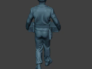 german tank crew unit ww2 carring gtc1 3D Print Model