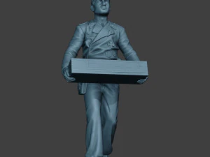 german tank crew unit ww2 carring gtc1 3D Print Model
