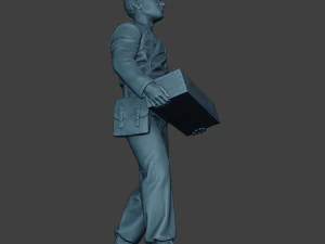 german tank crew unit ww2 carring gtc1 3D Print Model