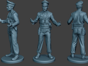 german tank crew unit ww2 action2 gtc1 3D प्रिंट मॉडल