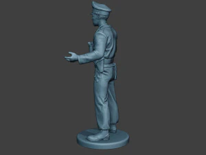 german tank crew unit ww2 action2 gtc1 3D Print Model