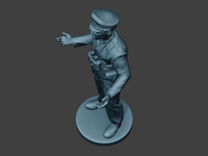 german tank crew unit ww2 action2 gtc1 3D Print Model