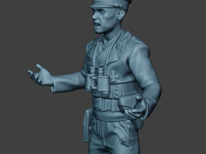 german tank crew unit ww2 action2 gtc1 3D 打印模型