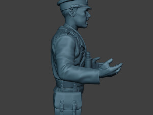 german tank crew unit ww2 action2 gtc1 3D 打印模型