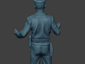 german tank crew unit ww2 action2 gtc1 3D Print Model