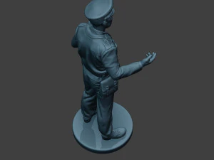 german tank crew unit ww2 action2 gtc1 3D Print Model