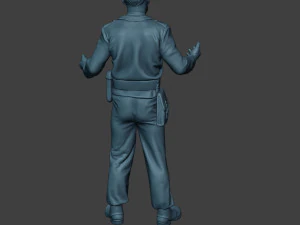 german tank crew unit ww2 action2 gtc1 3D Print Model