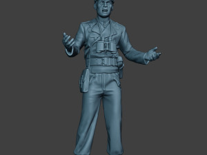 german tank crew unit ww2 action2 gtc1 3D 打印模型
