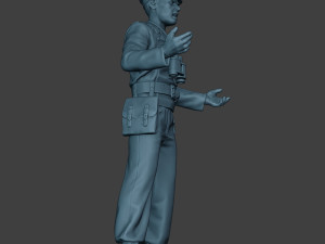 german tank crew unit ww2 action2 gtc1 3D 打印模型