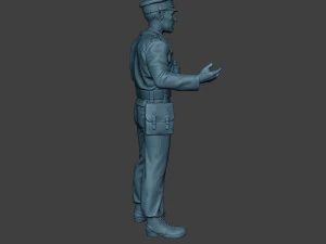 german tank crew unit ww2 action2 gtc1 3D Print Model