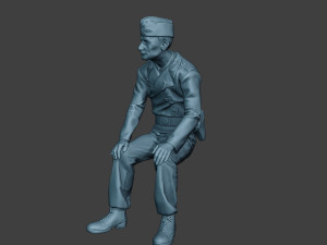 german tank crew unit ww2 action2 gtc1 Modelo de impresión 3D