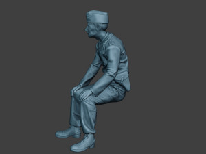 german tank crew unit ww2 action2 gtc1 Modelo de impresión 3D