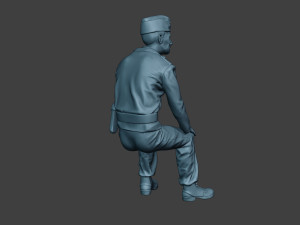 german tank crew unit ww2 action2 gtc1 Modelo de impresión 3D