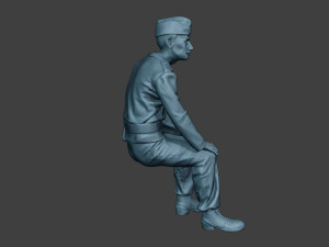 german tank crew unit ww2 action2 gtc1 Modelo de impresión 3D
