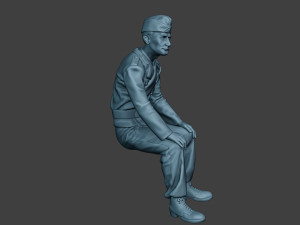 german tank crew unit ww2 action2 gtc1 Modelo de impresión 3D