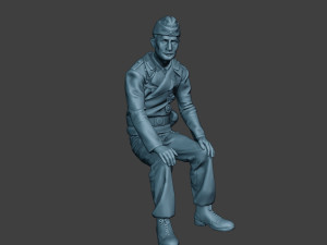german tank crew unit ww2 action2 gtc1 Modelo de impresión 3D