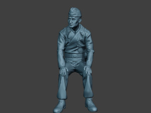 german tank crew unit ww2 action2 gtc1 Modelo de impresión 3D