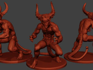 diablo 001 Modelo de impresión 3D