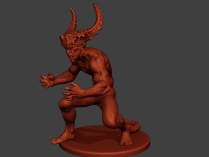 diablo 001 Modelo de Impressão 3D