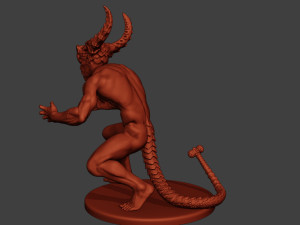 diablo 001 Modelo de Impressão 3D