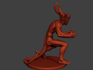 diablo 001 Modelo de Impressão 3D