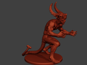 diablo 001 Modelo de Impressão 3D